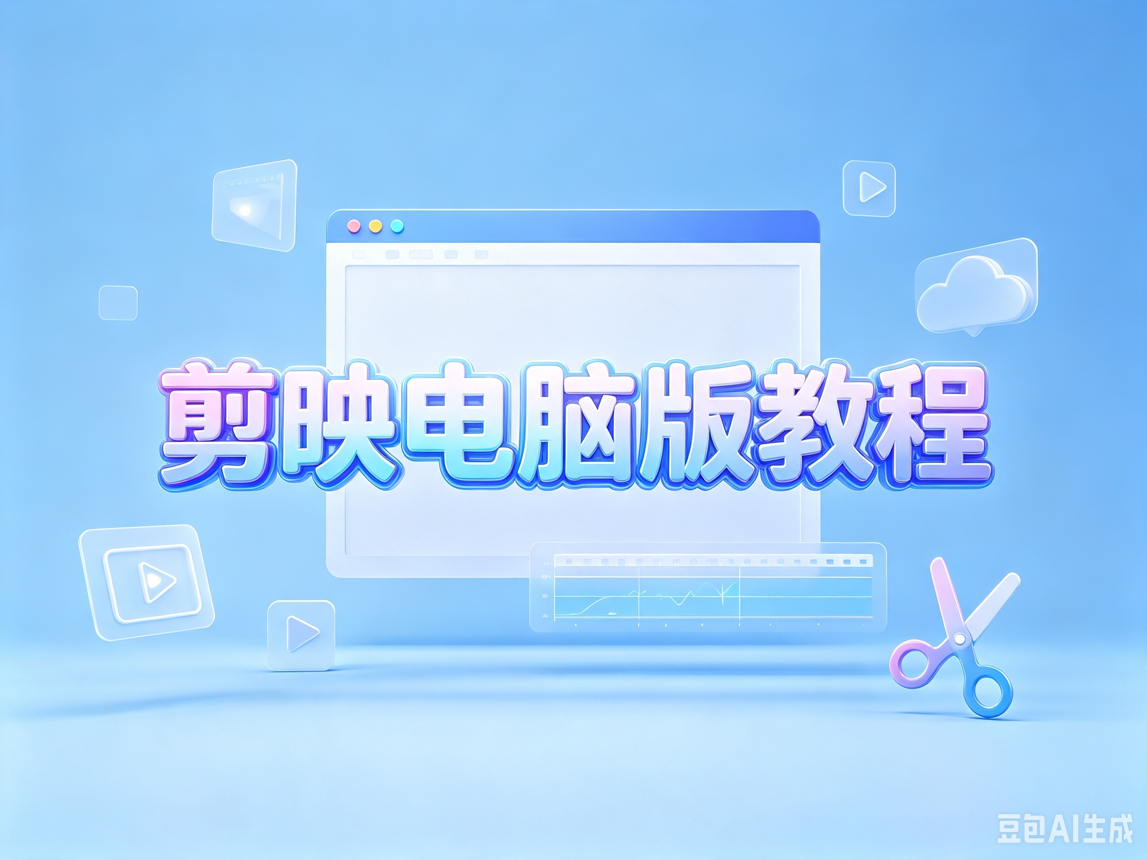 剪映电脑版详细教程-时课